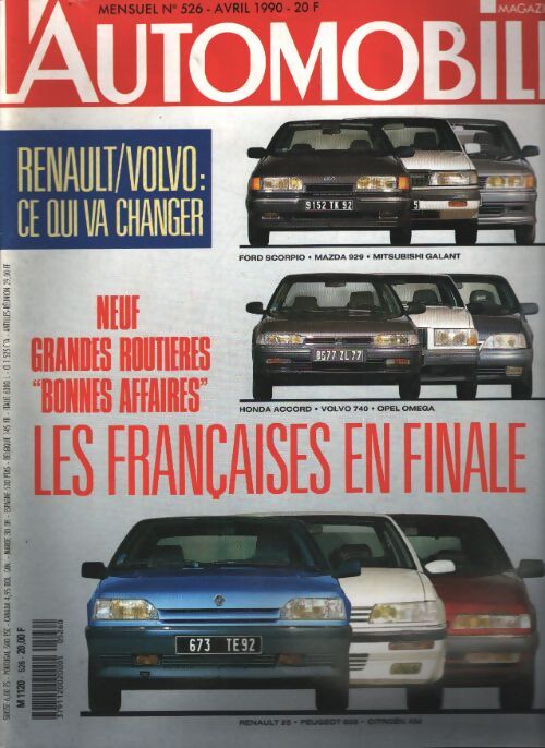 L'automobile magazine n°526 : Les françaises en finale - Collectif - Livre