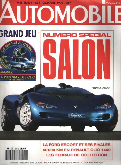 L'automobile magazine n°532 : Numéro spécial salon - Collectif - Livre