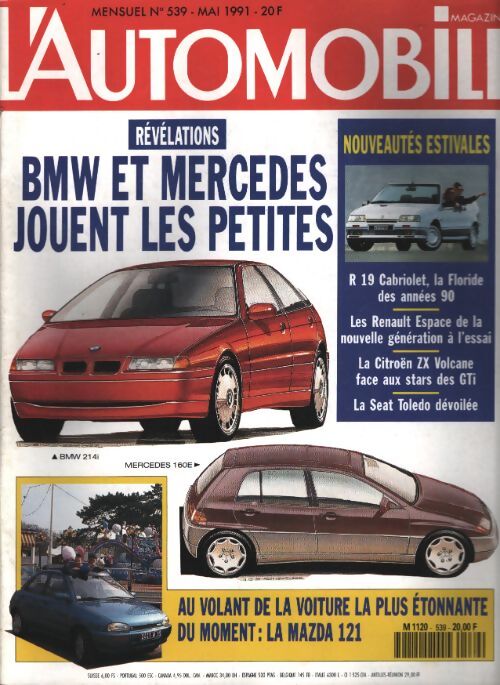 L'automobile magazine n°539 : BMW et Mercedes jouent les petites - Collectif - Livre