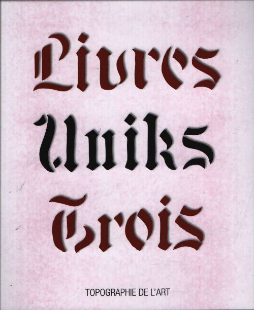 Livres uniks 3 - Collectif - Livre