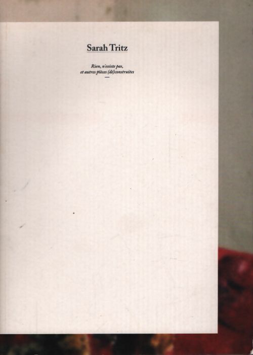 Sarah tritz - Tritz Sarah - Livre