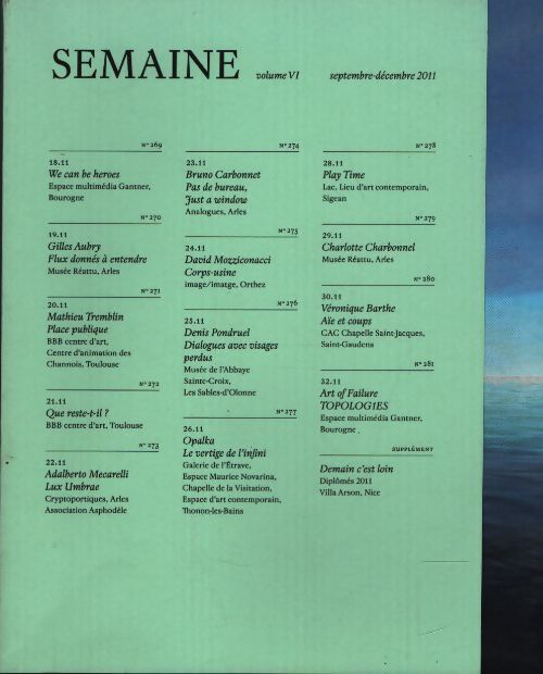 Semaine n°6 - Collectif - Livre