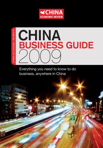 China business guide 2009 - Mollie Kirk - Livre