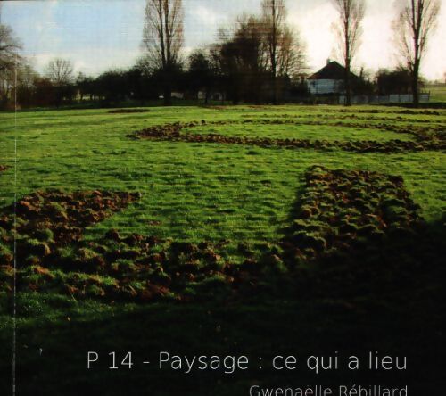 P14-paysage : Ce qui a lieu - Gwenaëlle Rébillard - Livre
