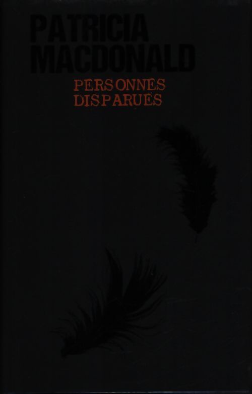 Personnes disparues - Patricia J. MacDonald - Livre