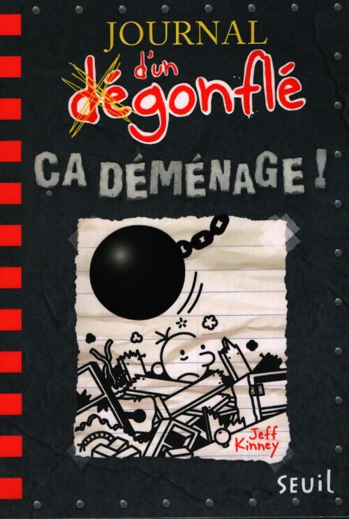 Journal d'un dégonflé : Ça déménage - Jeff Kinney - Livre