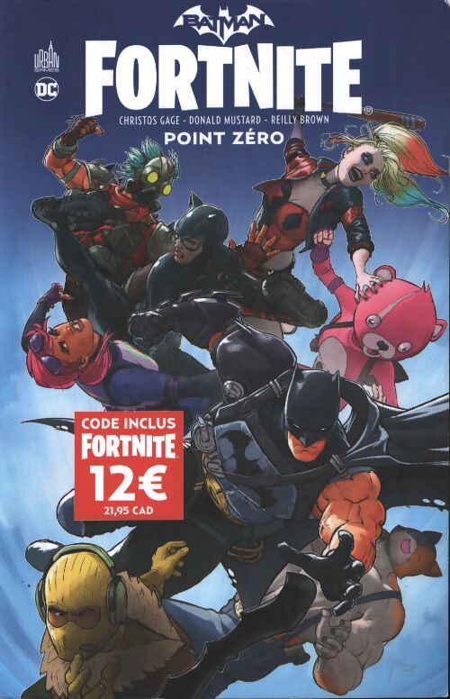 Batman fortnite point zéro - Gage Christos - Livre