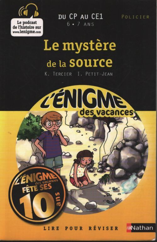 Énigme vac CP au CE1 mystère - Karine Tercier - Livre