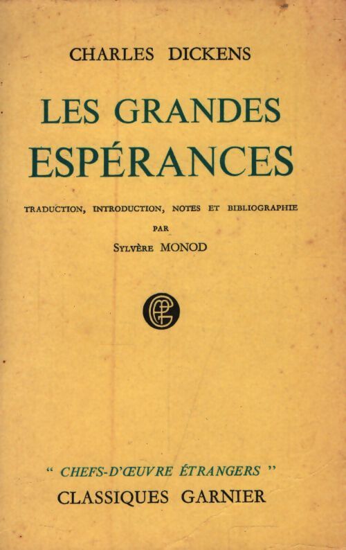 Les grandes espérances - Charles Dickens - Livre