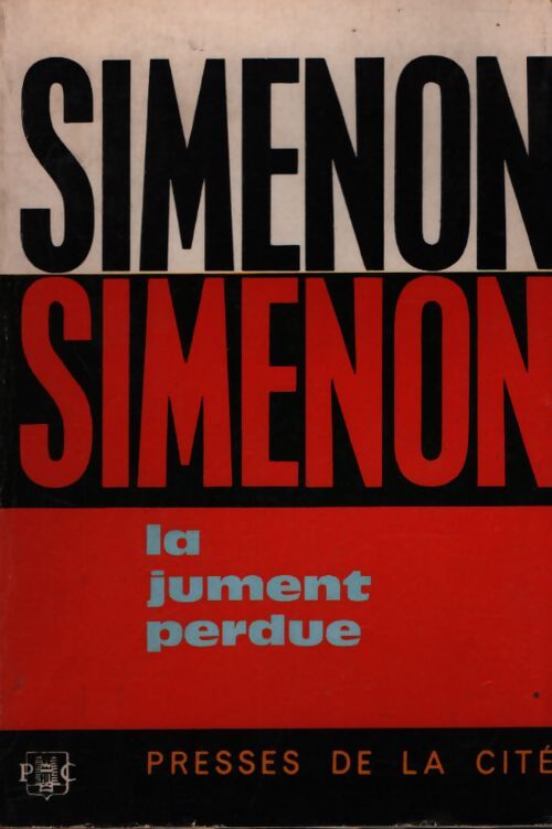 La jument perdue - Georges Simenon - Livre