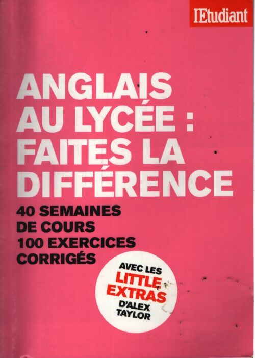Anglais au lycée : Faites la différence - Gaëlle Jolly - Livre