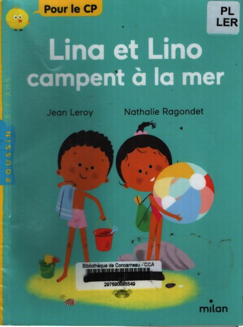 Lina et lino campent à la mer - Jean Leroy - Livre