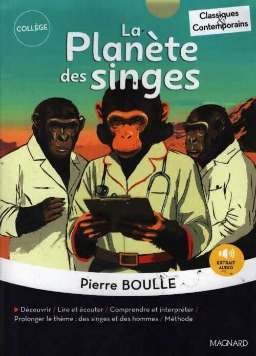 La planète des singes - Pierre Boulle - Livre