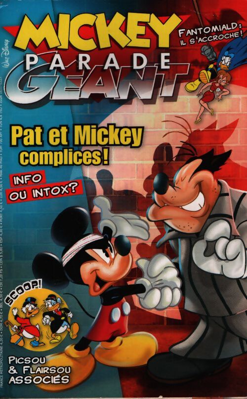 Mickey parade géant n°324 - Collectif - Livre