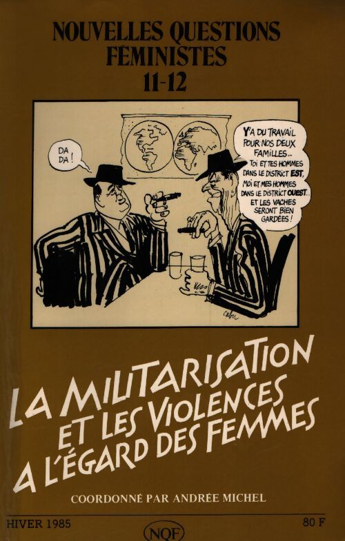 Nouvelles questions féministes n°11-12 - Collectif - Livre