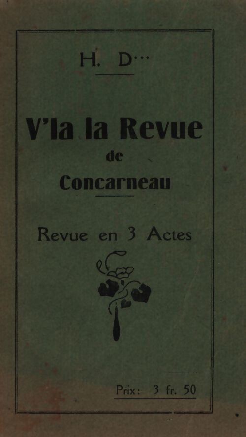 V'la la revue de Concarneau - Inconnu - Livre