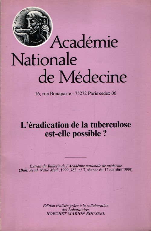 L'éradication de la tuberculeuse est-elle possible? - Collectif - Livre