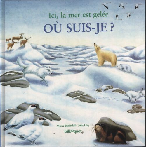 Ici la mer est gelee. L'arctique - Moira Butterfield - Livre