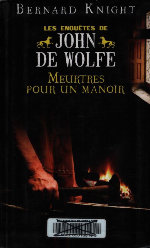Meurtres pour un manoir - Bernard Knight - Livre
