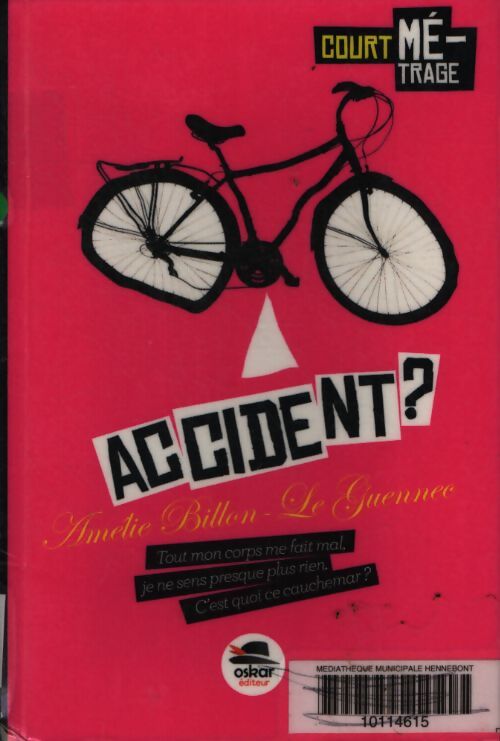 Accident - Amélie Billon-le Guennec - Livre