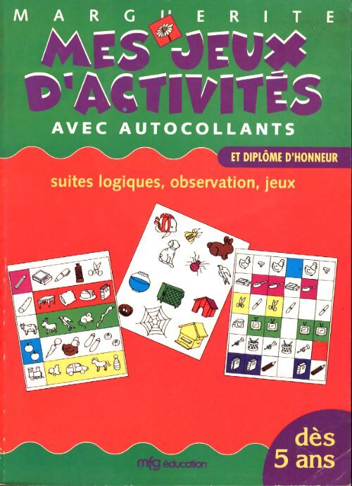 Mes jeux d'activités - Collectif - Livre
