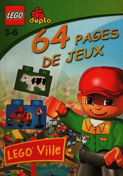 Lego : 64 pages de jeux - Collectif - Livre