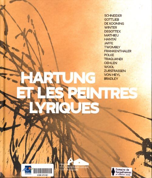 Hartung et les peintres lyriques - Lavrador J. Mari Pauline - Livre