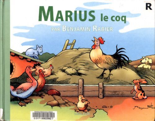 Marius le coq - Benjamin Rabier - Livre