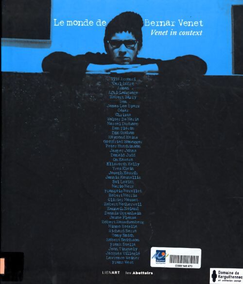Monde de bernar venet venet in context - Collectif - Livre