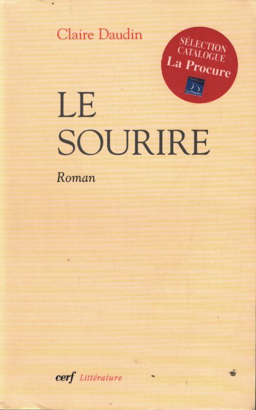 Le sourire - Claire Daudin - Livre