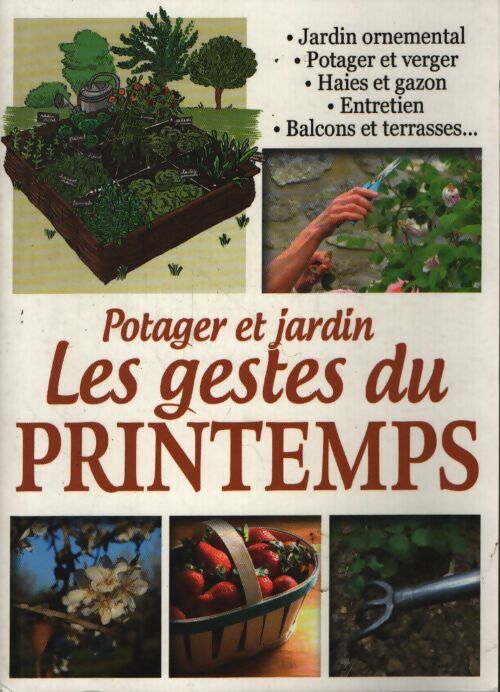 Jardin et potager - les gestes du printemps - Anastasiia Brozinska - Livre