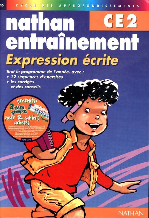 Nathan entraînement : Expression écrite CE2 - Naas - Livre