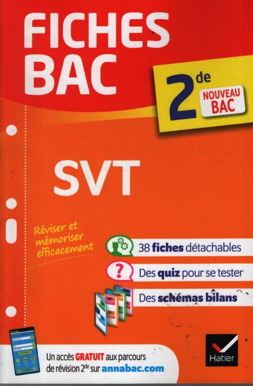 Fiches bac - svt seconde - Fabien Madoz-Bonnot - Livre