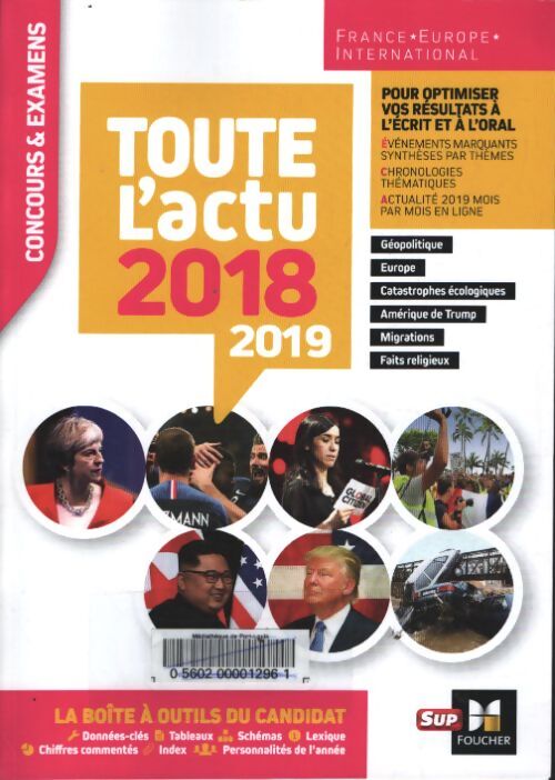 Toute l'actu 2018 : Concours & examens - Pierre Savary - Livre