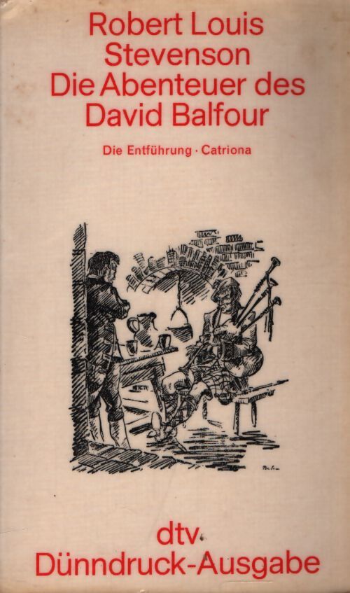Die abenteuer des David Balfour - Robert Louis Stevenson - Livre