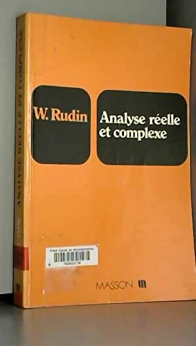 Analyse réelle et complexe - Walter Rudin - Livre