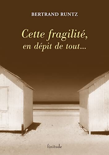 Cette fragilité en dépit de tout... - Bertrand Runtz - Livre