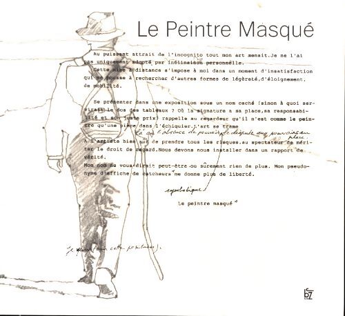 Le peintre masqué - Collectif - Livre