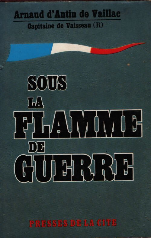 Sous la flamme de guerre - Arnaud D'Antin De Vaillac - Livre