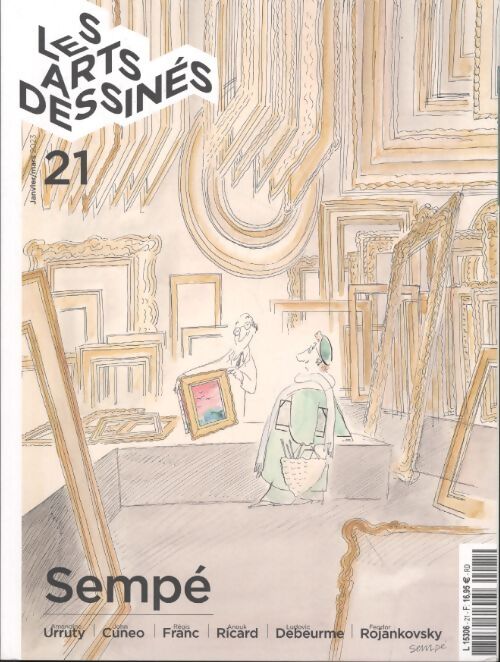 Les arts dessinés n°21 : Sempé - Collectif - Livre
