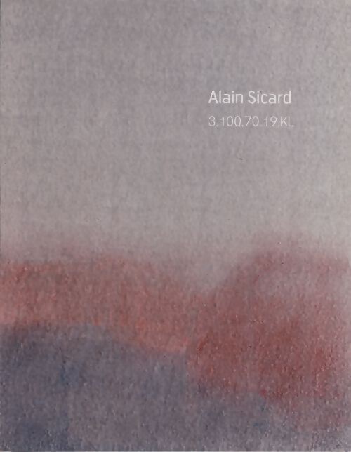 3.100.70.19.KL - Alain Sicard - Livre