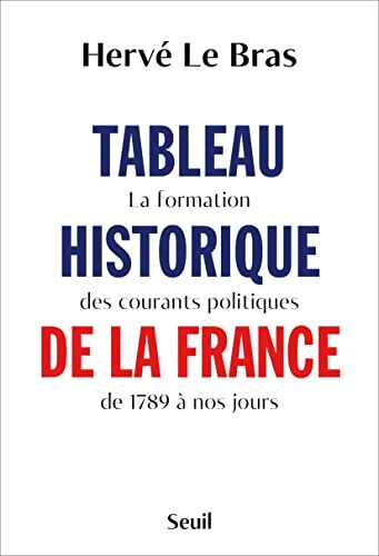 Tableau historique de la France : La formation des courants politiques de 1789 à nos jours - Hervé Le Bras - Livre