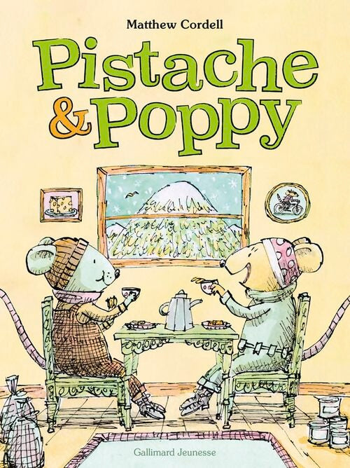 PISTACHE ET POPPY - Matthew Cordell - Livre
