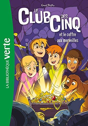 Le Club des Cinq  Tome XVIII : Le Club des Cinq et le coffre aux merveilles - Enid Blyton - Livre