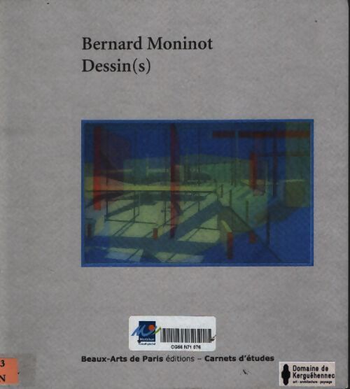 Carnets d'études n°31 - Bernard moninot : Dessin - Nancy Jean Luc - Livre