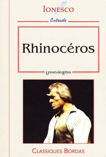 IONESCO/ULB RHINOCEROS NP - Eugène Ionesco - Livre