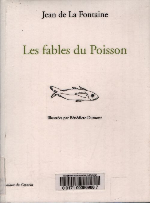 Les fables du poisson - Jean De La Fontaine - Livre