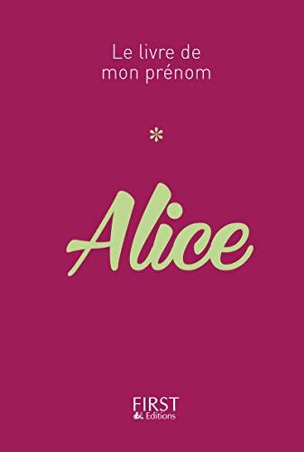 11 Le Livre de mon prénom - Alice - Jules Lebrun - Livre