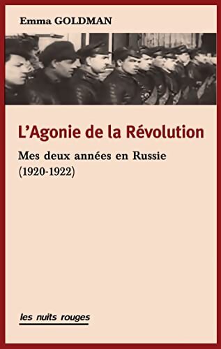 L'agonie de la révolution - Emma Goldman - Livre