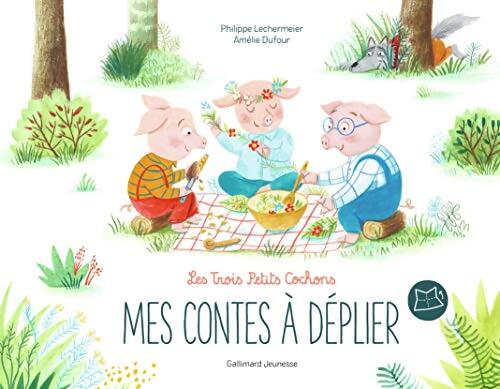 LES TROIS PETITS COCHONS - Philippe Lechermeier - Livre